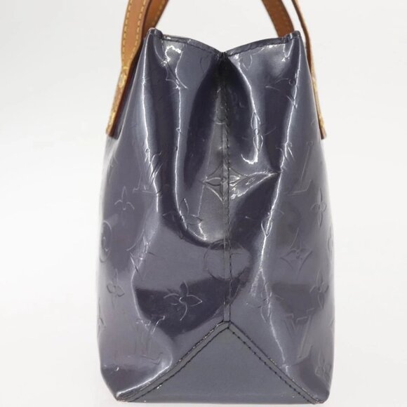LOUIS VUITTON Monogram Vernis Reade PM Hand Bag Indigo M91335 LV Auth 144063 - Picture 5 of 15